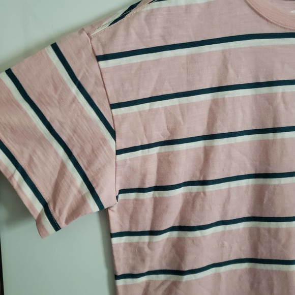 OLD NAVY Pink Stripe Boys Shirt XXL - Picture 3 of 5